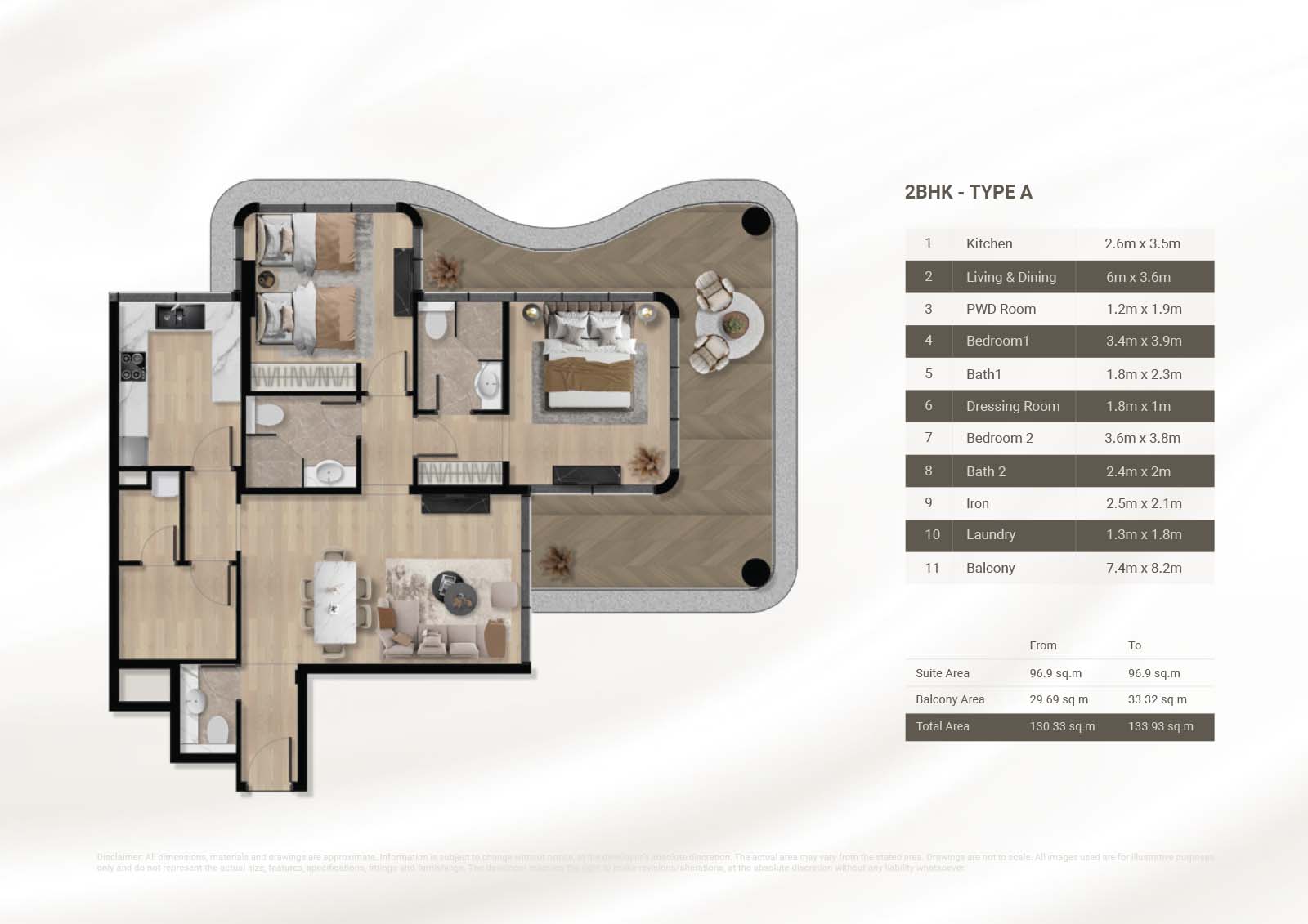 2 Bedroom